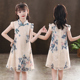 新款 女童连衣裙夏季 2025夏装 公主裙夏天儿童旗袍汉服古风国风裙子
