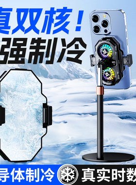 CHIUSI双核手机散热器背夹数显适用华为Pocket2三挡温控调节nova6