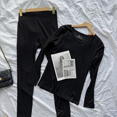 秋衣秋裤保暖套装200斤