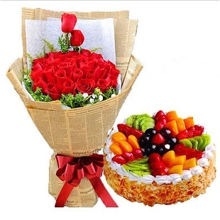 芜湖鸠江区凤凰城红星美凯龙银湖小区红玫瑰蛋糕鲜花店同城速递