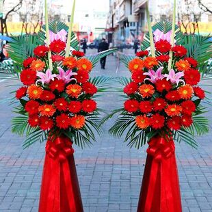 睢宁县官山镇高作镇梁集镇成侯广场睢宁汽车站开业花篮庆典乔迁