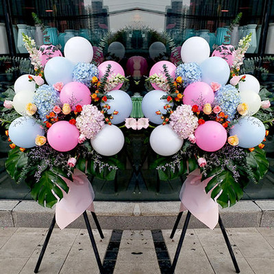 政和县七星公园环保大楼胜利大厦河滨公园二中开业花篮庆典乔迁