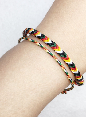 长命缕手工编织丝线七夕礼物