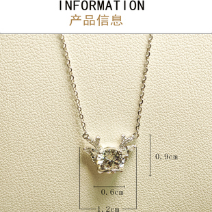 项链花语间银饰项链项链吊坠女颈链生日礼物送女友