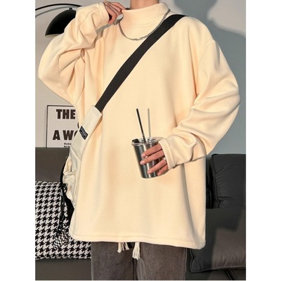 男士德绒打底衫长袖T恤秋冬内搭