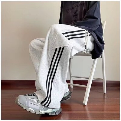 卫裤男生秋冬休闲裤子加绒