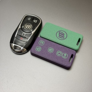 适用于别克君越君威昂科威昂科旗GL6GL8微蓝5车钥匙改装替换壳