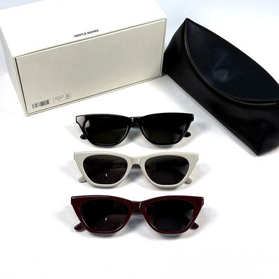 2026新款GM简约猫眼MM208太阳镜男女款板材防晒时尚户外街拍墨镜