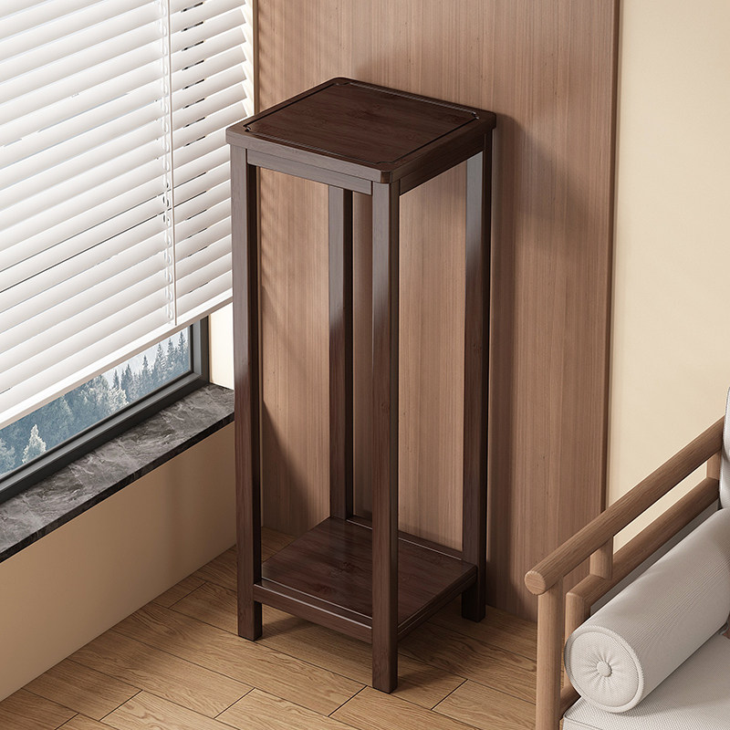 中式花架阳台花架置物架非实木花架子花盆架客厅落地式花台架收纳