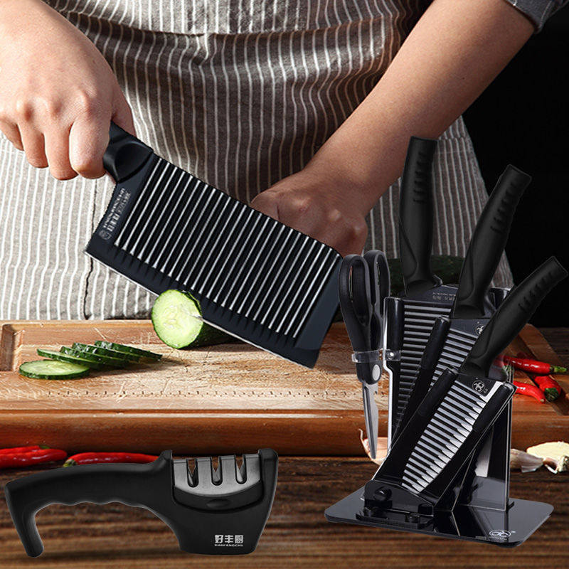德国黑刃菜刀套刀家用陶瓷漆切片刀切肉刀水果刀厨房刀具套装锋利,厨房/烹饪用具,全套厨房刀具,淘宝优惠券,粉丝福利购,淘宝优惠卷