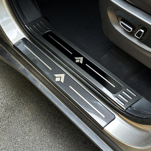 适用于广汽埃安ES门槛条 AION ES内饰改装专用迎宾踏板防踩保护贴