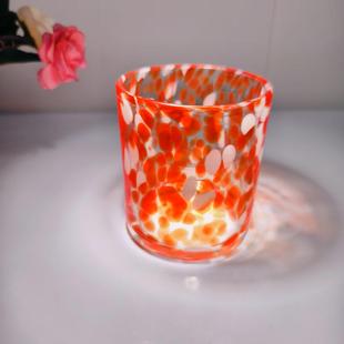 手工出口外贸耐热东南亚中古玳瑁玻璃杯洋酒杯水杯蜡杯68 可尔