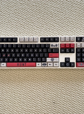 猎杀对决键帽正刻PBT热升华wooting60ev63ace68rog夜魔87 98等