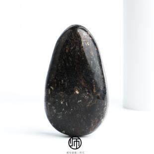 孤品•馆藏级最古老功效型琥珀翁珀水滴吊坠手把件（功效可搜索）