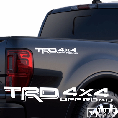 福特皮卡贴纸拉花TRD性能车贴