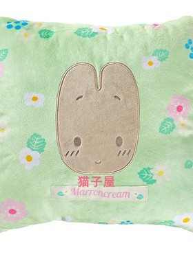 2024年7月份Marron Cream 美版靠垫毛毯