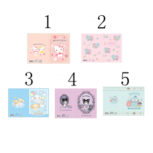 2026年Hello Kitty/Sanrio 港版系列大号記事簿--5款