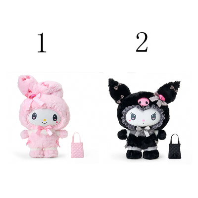 2025年8月份My Melody/Kuromi 周年系列精美摆设毛公仔--2款