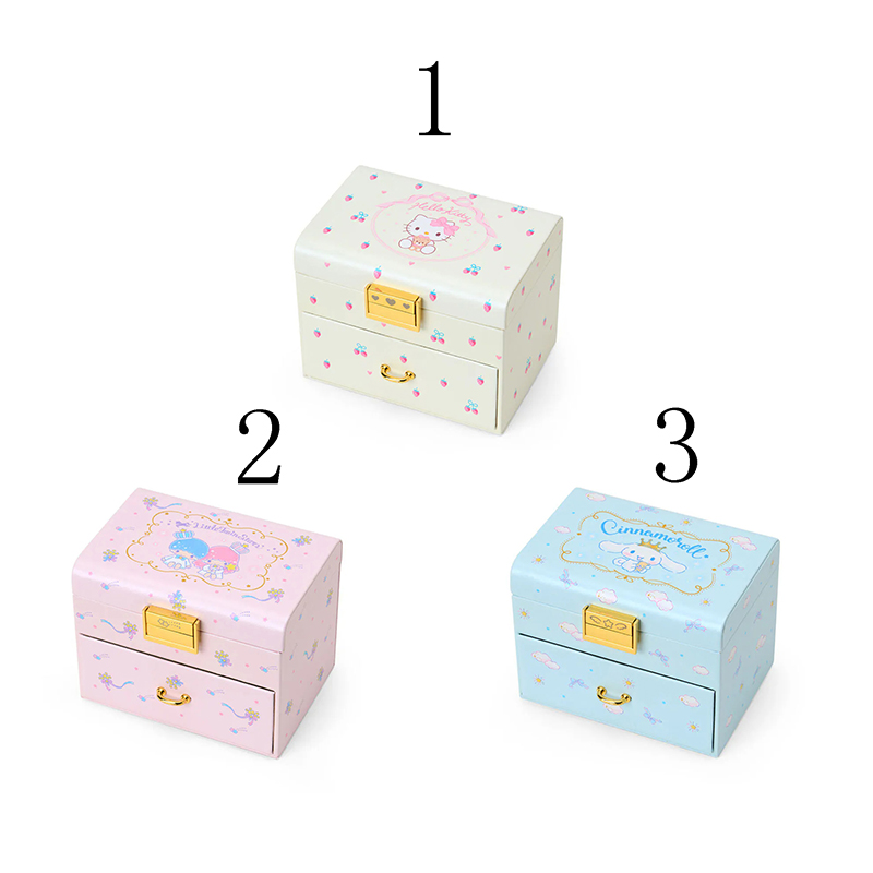 2025年12月份Hello Kitty/Sanrio 家居系列手饰盒--3款