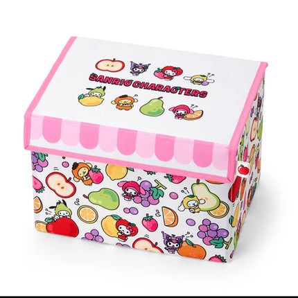 2026年1月份Hello Kitty/Sanrio 水果系列摺合儲物箱