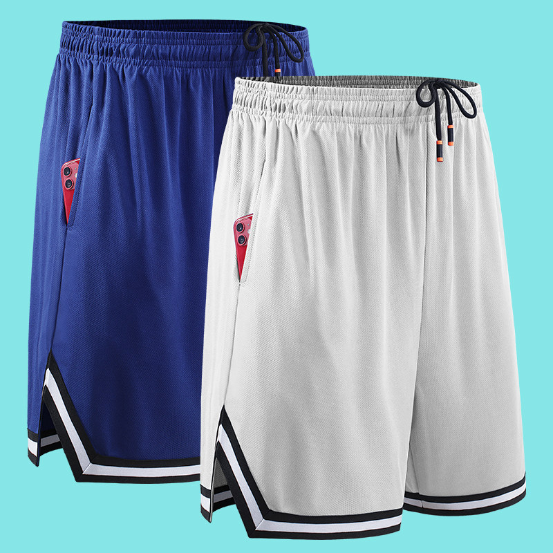 男士篮球美式运动短裤直筒休闲新款夏季大码健身速干透气足球训练
