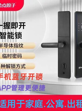 金点原子锁L2指纹密码蓝牙APP密码锁智能锁家用公寓防盗门指纹锁