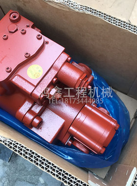 挖机K3SP36B液压先导泵柱塞泵分配阀川崎珠仔泵主泵总成散配件