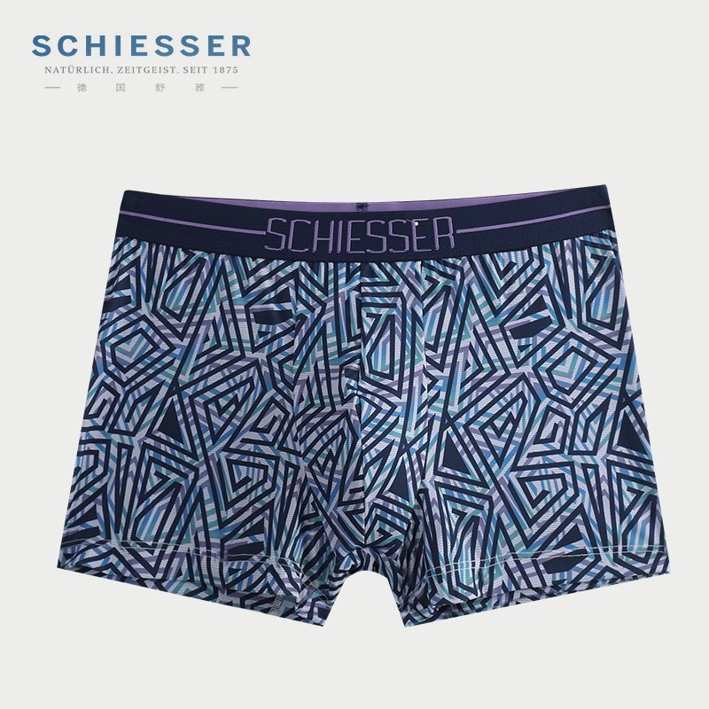 德国舒雅内裤男士 春夏款24529T第二肌肤透气冰丝爽滑速干平角裤