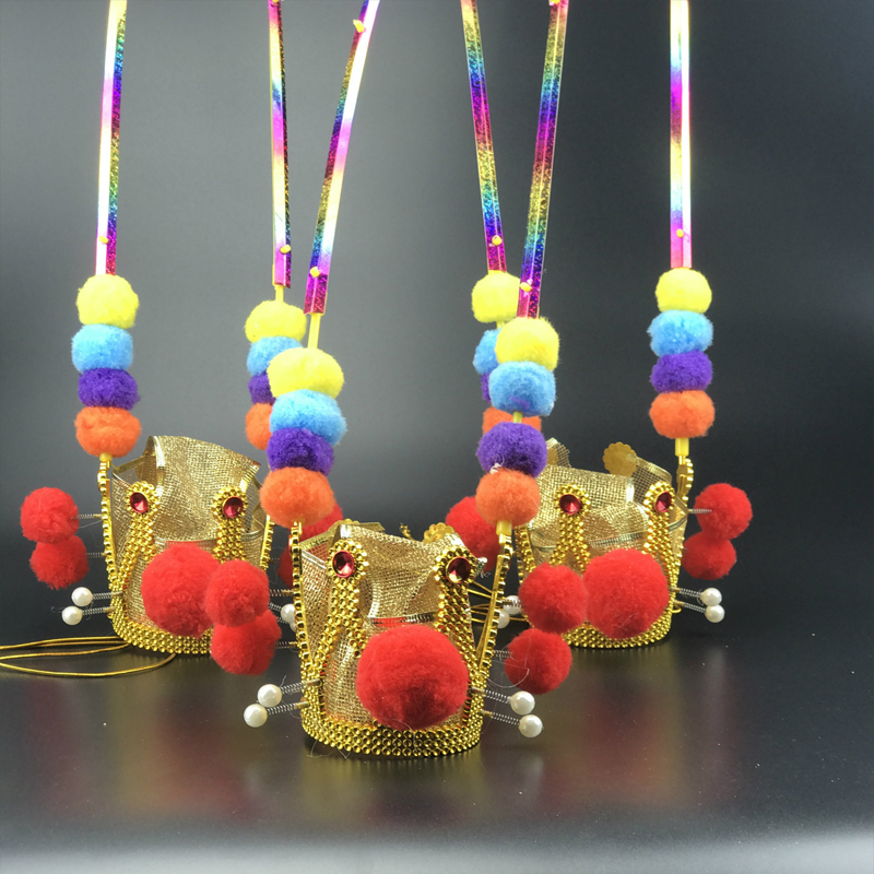 店长推荐齐天大圣紫金冠孙悟空帽发光状元帽景区夜市儿童玩具热卖