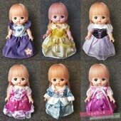 过家家玩偶换装 米露小美乐娃娃适用公主裙 网纱长裙 包邮 满50元