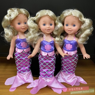 女孩过家家玩具换装美人鱼造型