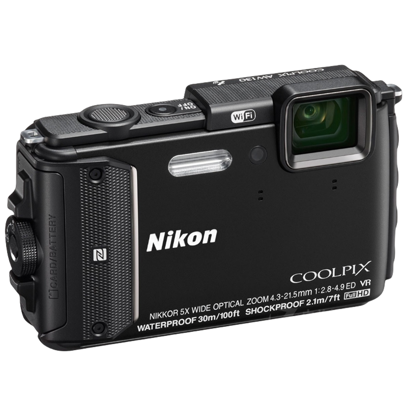 Nikon/尼康 COOLPIX AW130s 三防数码潜水时尚照相机 数码相机/单反相机/摄像机 普通数码相机 原图主图