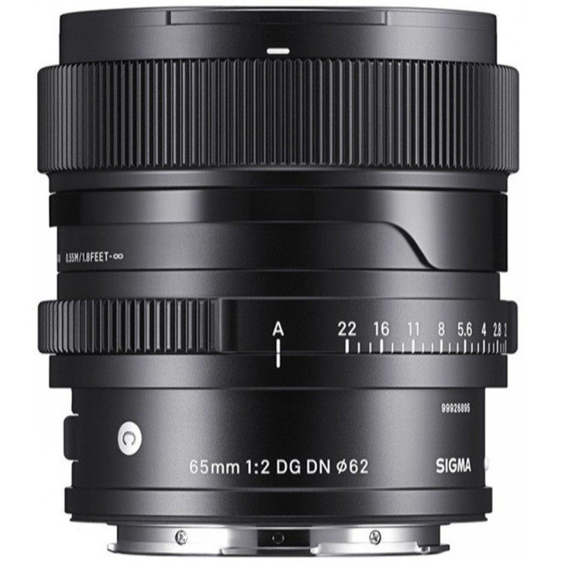 SIGMA适马65mm f2 DG DN全画幅微单镜头人像定焦E卡口L卡口自动A7