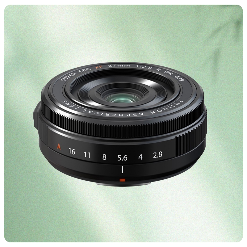 富士XF27mmF2.8广角定焦