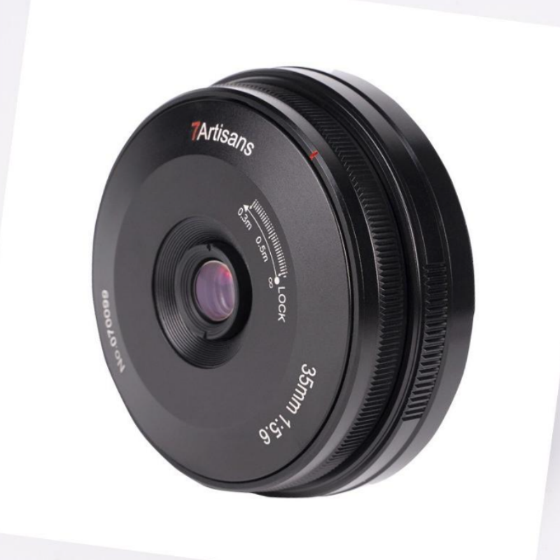 七工匠35mm f/5.6 全画幅微单饼干人像定焦镜头 松下S5 徕卡M10