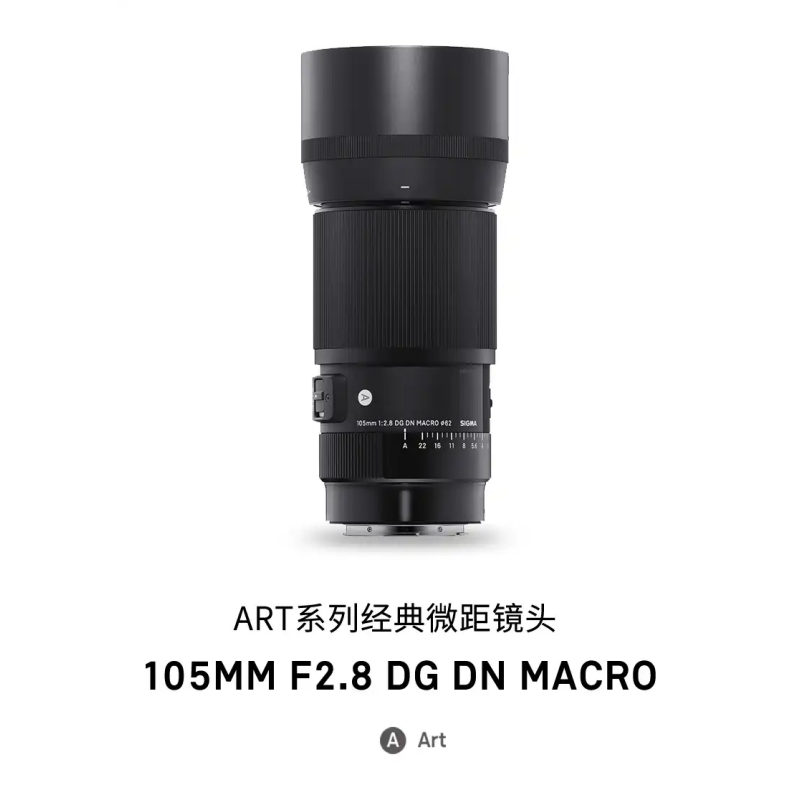Sigma适马105mm F2.8 DG DN MACRO 全画幅经典微单微距镜头E卡口