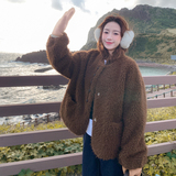 冬季新款羊羔毛外套890/P210/K318，女装毛呢外套，2D109