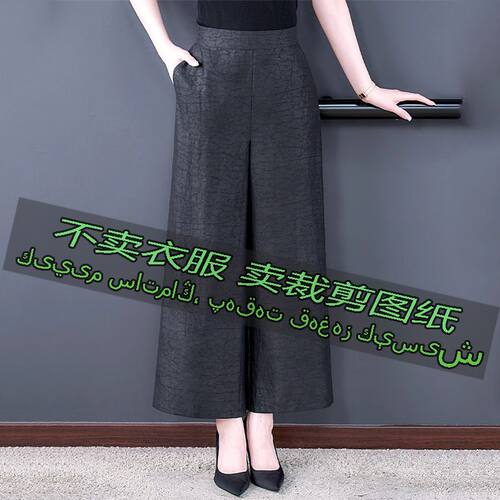 3067服装裁剪纸样图新款