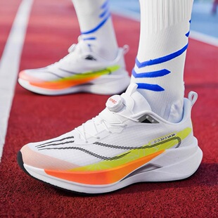 超轻软底儿童小学生运动鞋 赤兔9pro跑步鞋 男童碳板网面透气夏季