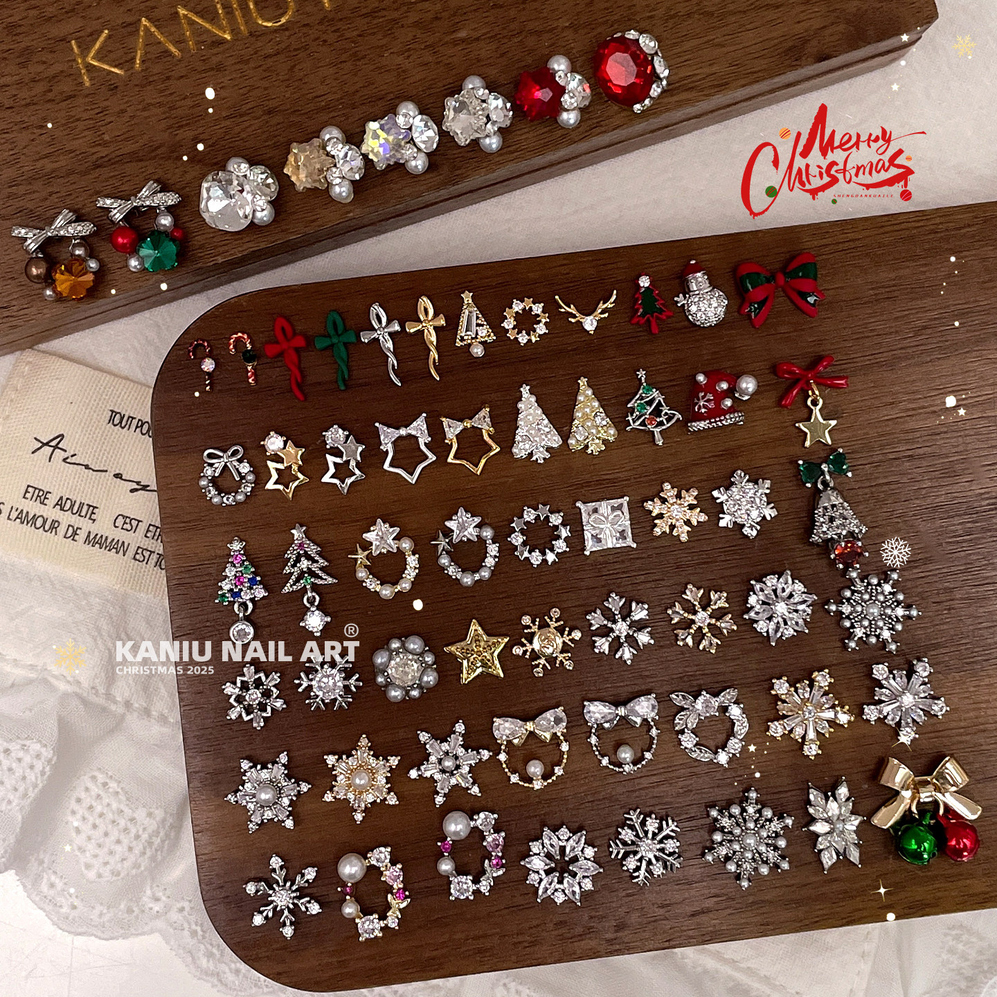 超闪圣诞镶钻美甲饰品雪花银色珍珠锆石精美爆闪轻奢指甲装饰品,彩妆/香水/美妆工具,指甲装饰,淘宝优惠券,粉丝福利购,淘宝优惠卷