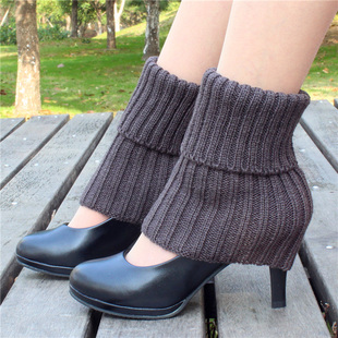 秋冬保暖脚套护脚踝小腿脚脖子靴套堆堆袜子潮女袜套脚腕袜筒腿套