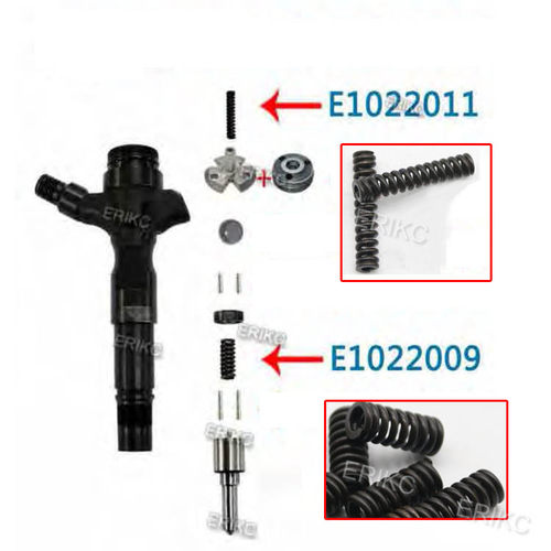 ERIKC E1022011 电磁阀弹簧 E1022009 油嘴弹簧适用于电装喷油器