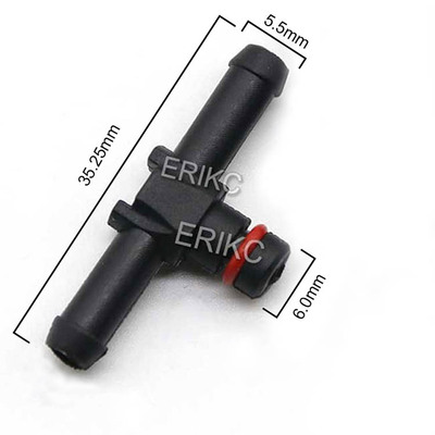 T型 回油管接头 E1024073 密封圈 适用于电装喷油器回油管接头