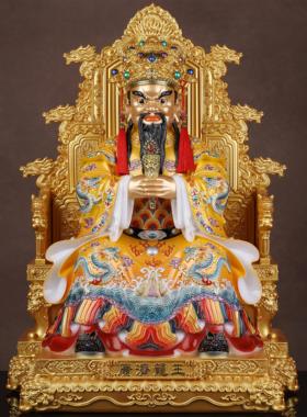 广济龙王神像汉白玉龙五