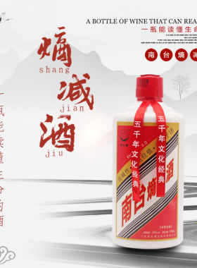 南台米香型500ml广东高度白酒
