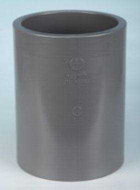 DN30 38mm1-1/4寸 日标锚牌PVC-U给水PVC直接 UPVC直通灰色耐酸碱