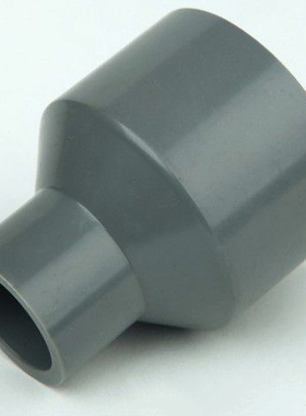 GB PVC-U灰色给水异径直通  75*63 50 40 32 UPVC变径大小头直接