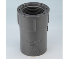 日标锚牌UPVC给水 DN20 26mm 3/4 6分PVC-U内牙螺纹接头 内丝直接