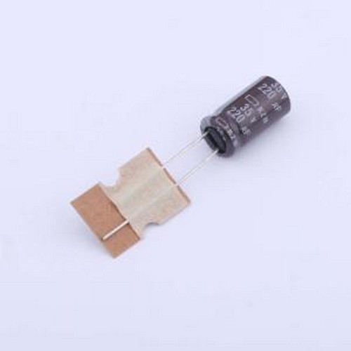 EKZN350ETD221MH15D 直插铝电解电容 220uF ±20% 35V 插件,D8xL1