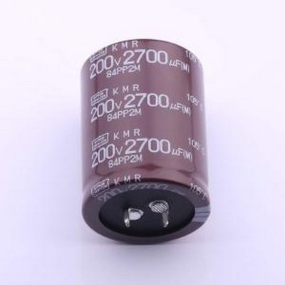 EKMR201VSN272MA45S 牛角型电解电容 2700uF ±20% 200V 插件,D35